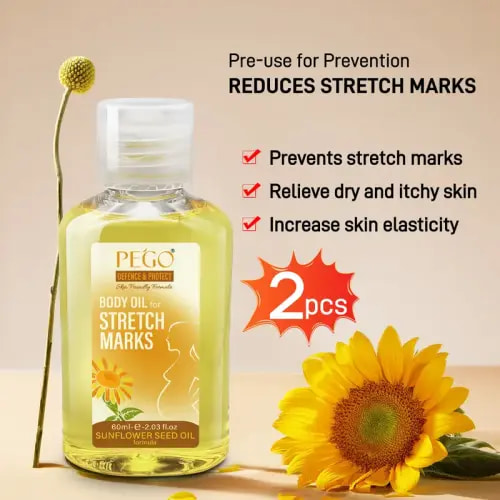 Body Oil for Stretch Marks, For Stretch Marks & Pregnancy Skin - TikTok Shop