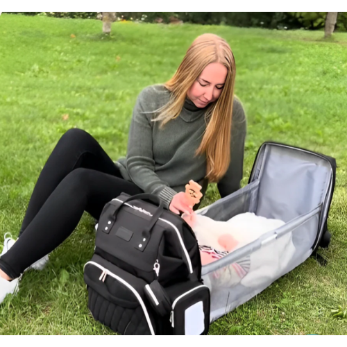 Babysbag – Diaper bag + portable changing mat