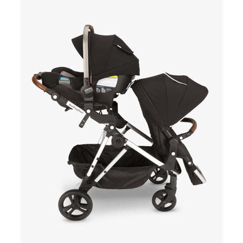 2nd Seat Kit (2023 model) | Black, Watercolor Drops, Silver with Penny Leather