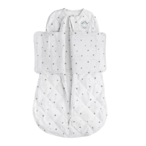 Dreamland Baby Weighted Sleep Swaddle in Grey Star