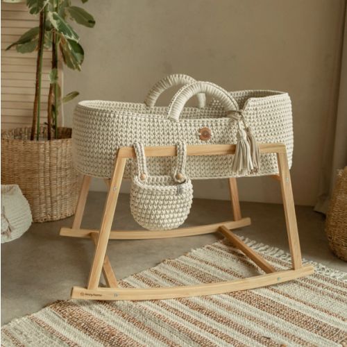 XL Moses Basket with Straight Hood | In Stock USA – Anzy Home