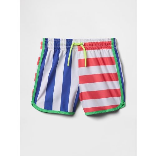 Baby & Toddler Recycled Dolphin Hem Swim Trunks