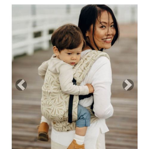 LennyLight Carrier, Standard Size, jacquard weave 50% cotton, 50% bamboo viscose - INFINITY - GOLDEN HOUR