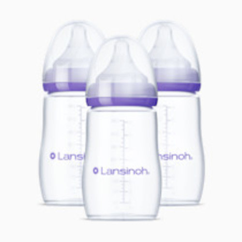 Lansinoh Anti-Colic Baby Bottles - 8 Oz