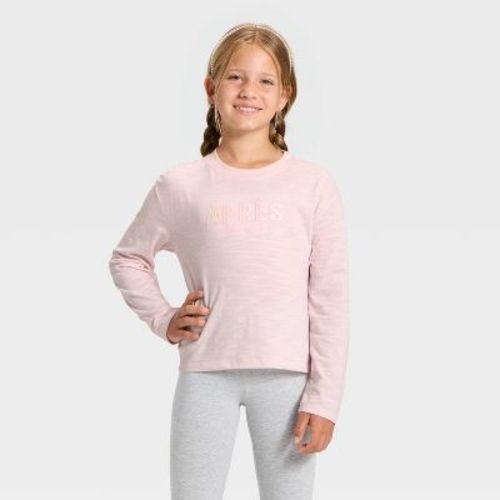 Girls' Long Sleeve Relaxed Fit Graphic T-Shirt - Cat & Jack™