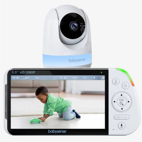 Babysense MaxView: Best Baby Monitor With a Camera, Light & White Noise Machine