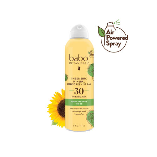 Sheer Zinc Mineral Sunscreen Spray SPF30