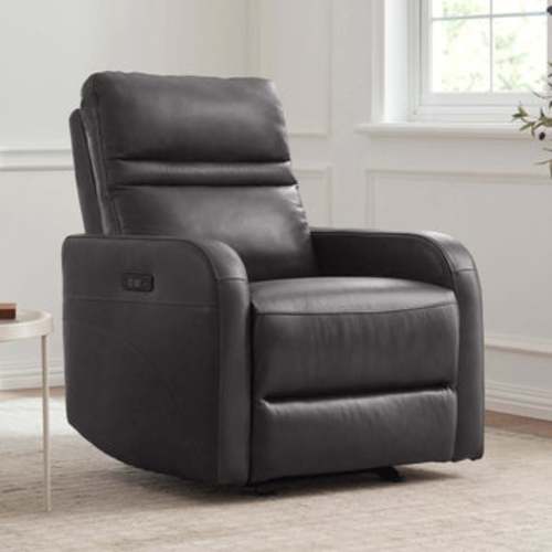 Aldryn Leather Power Glider Recliner | Costco