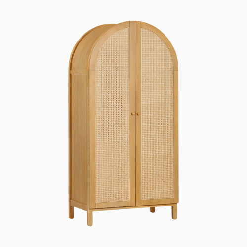 babyletto Bondi Cane Assembled Armoire - Honey