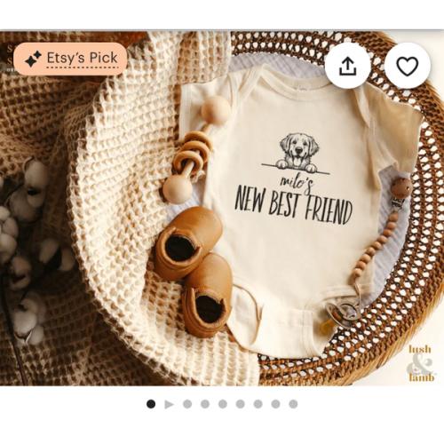 New Best Friend Bodysuit, Custom Baby Bodysuit, Protected by Dog Shirt, Baby Shower Gift, Kid Gift, Personalized Dog Name, Dog Lover Tee - Etsy