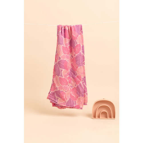 Baby Swaddle - Lilac Anthurium