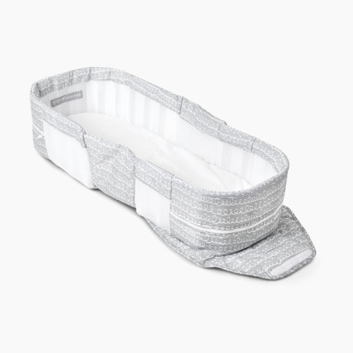 Baby Delight Snuggle Nest Portable Infant Lounger - Grey Scribbles