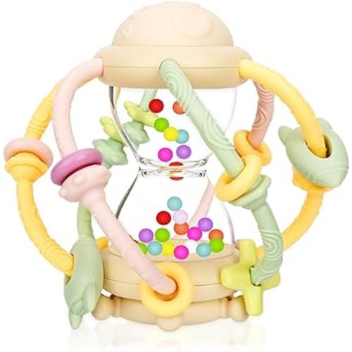 MISSLILI Baby Montessori Sensory Toys for Baby 3 Months+, Food Grade Teething Toys for Babies, Newborn Infant Learning Developmental Toys Gifts for Boys Girls : Amazon.com.au: Baby