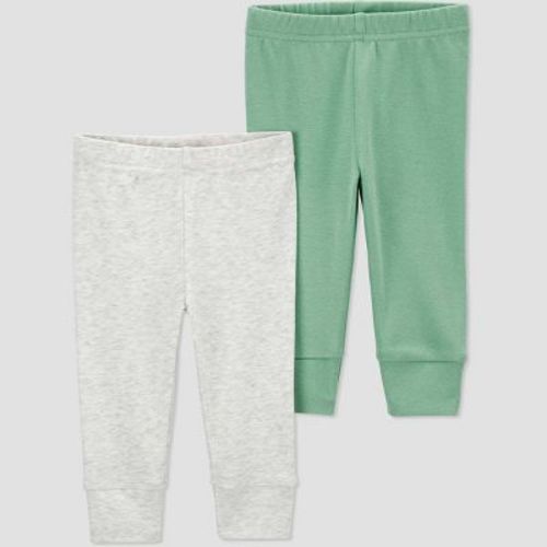 Carter's Just One You® Baby Boys' 2pk Pants, Color: Gray/Green, Size: 6M