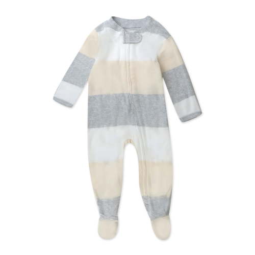 Honest Baby Clothing Organic Cotton Boy/Girl Long Sleeve Sleep N Play Footed Pajamas, Sizes Preemie-24 Months