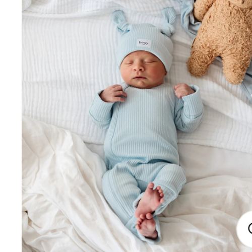 Baby Onesie - Powder Blue