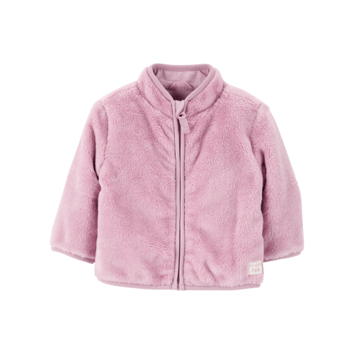 Baby Zip-Up Sherpa Cardigan - Carter's | Carter's