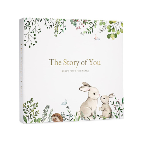 Keepsake Memory Book for Baby Boy or Girl Timeless First 5 Year Baby Book A Milestone Book to Record Every Event from Birth to Age 5 Gender Neutral Journal Scrapbook Photo Album