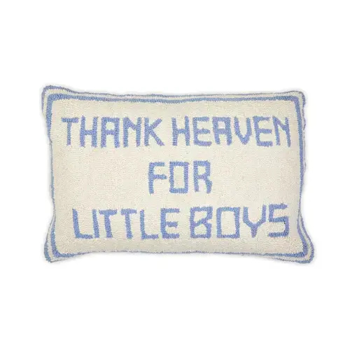 Two's Company Thank Heaven Punch Embroidery Decorative Throw Pillow – Smyth Jewelers