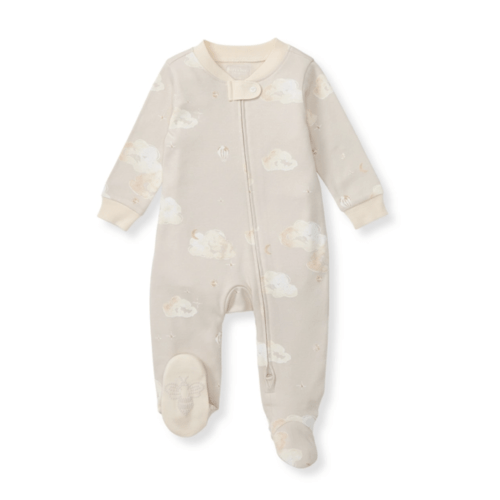 Good Night Sky Organic Cotton Sleep and Play Ice Flow