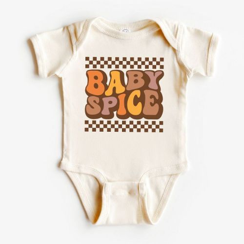 The Juniper Shop Baby Spice Checkered Baby Girl Bodysuit