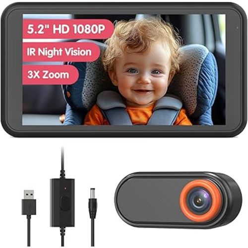 Baby Car Camera with USB Cable