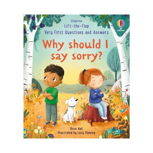 Very First Questions & Answers: Why Should I Say Sorry? - (very First Questions And Answers) By Rose Hall (board Book)