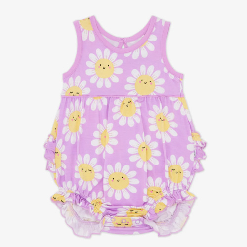 Flower Power Bubble Romper - Little Sleepies
