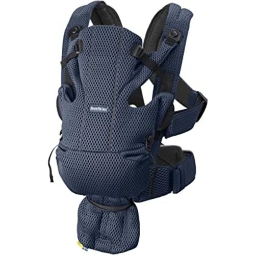 BabyBjörn Baby Carrier Free, 3D mesh, Navy Blue