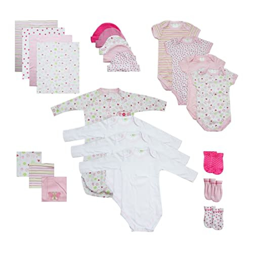 Spasilk Baby Essential 23 Piece Layette Set for Newborns and Infants, 0-6 Months
