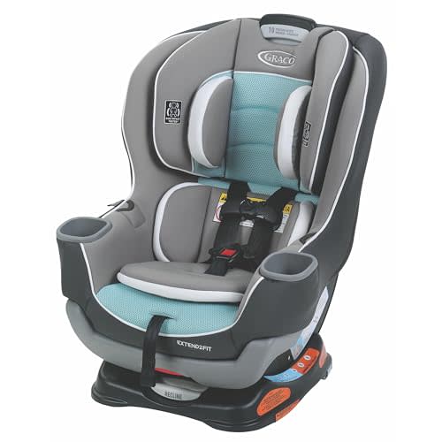 Graco Extend2Fit Convertible Baby Car Seat, Rear and Forward Facing, Adjustable Extension Panel for Extra Legroom, Spire