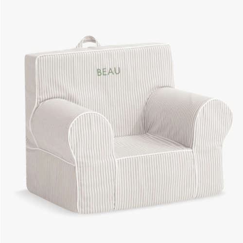 Anywhere Chair®, Oatmeal Oxford Stripe