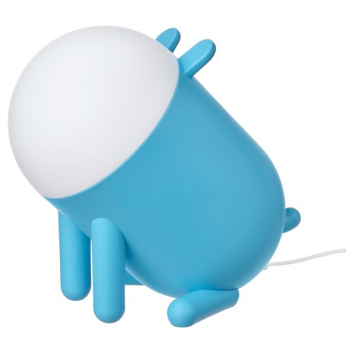 GREJSIMOJS LED table lamp - dimmable/dog blue