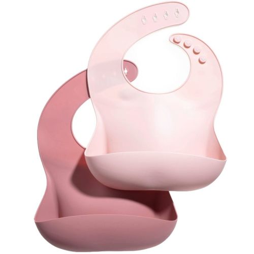 Sperric Silicone Baby Bibs Soft Durable, Easy-to-clean Feeding Bibs For Babies And Toddlers