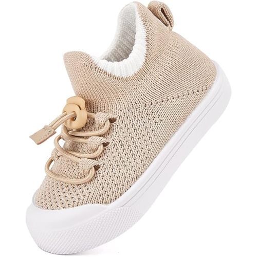 BMCiTYBM Baby Sneakers Girls Boys Lightweight Breathable Mesh First Walkers Shoes 6-24 Months