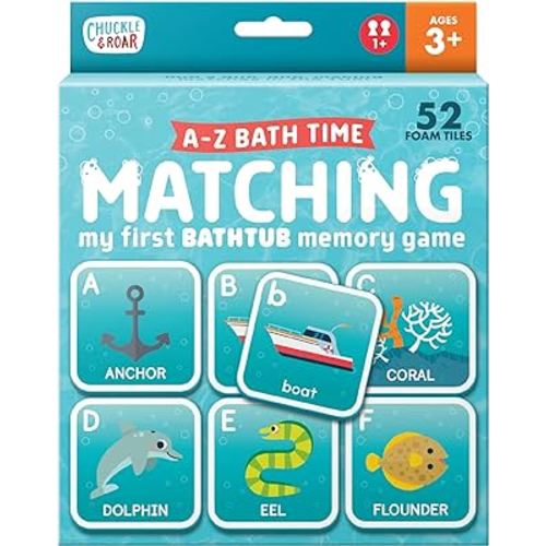 Amazon Water Safe Matching Alphabet Cards