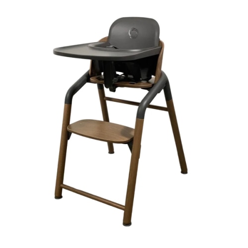 Bugaboo Giraffe Complete High Chair - Warm Wood/Gray
