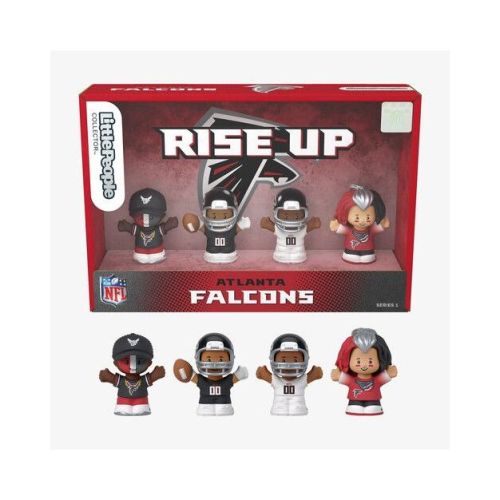Fisher Price Little People x NFL Collector Atlanta Falcons Figure 4-Pack