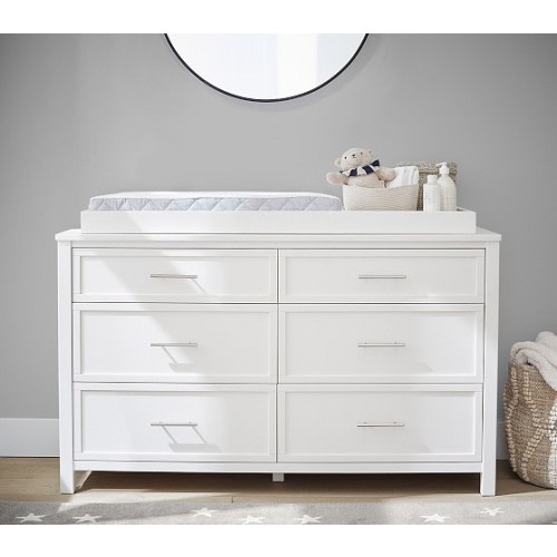 Camden Extra-Wide Nursery Dresser & Topper Set | Pottery Barn Kids