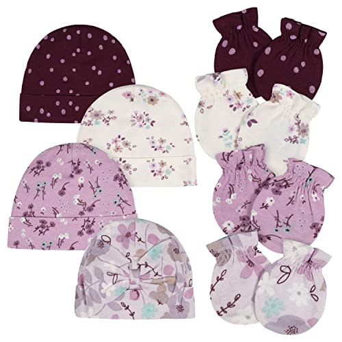 Gerber baby-girls Cap and Mitten SetsMittens