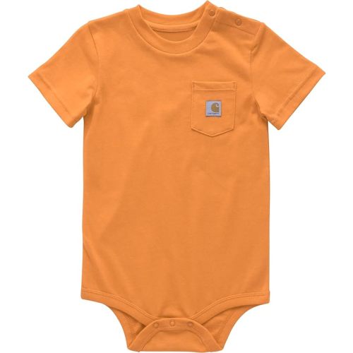 Carhartt Unisex Baby, Short-sleeve Bodysuit Pocket T-shirt