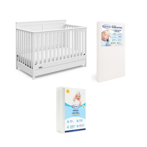 Graco Hadley 5-in-1 Convertible Crib & Reviews | Wayfair