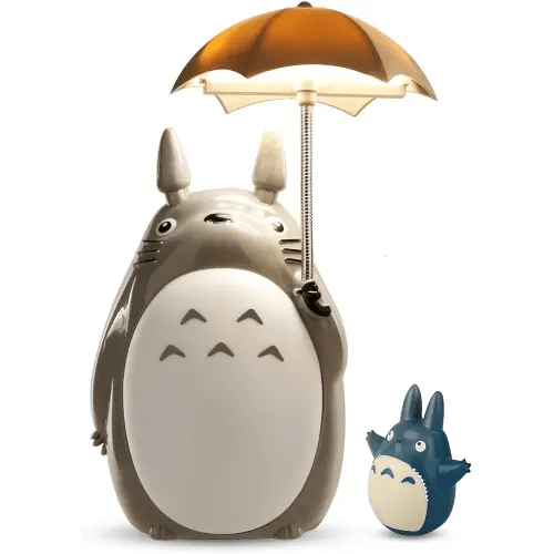 BATVOX Totoro Umbrella LED Night Light Kid's Character Lamp USB Charge (White Belly) Bonus Totoro Tumbler