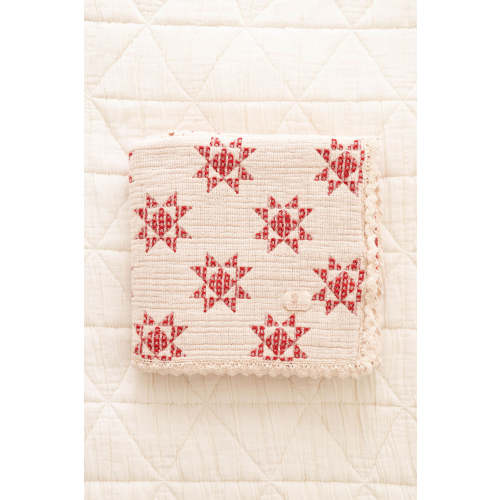 star quilt - ruby