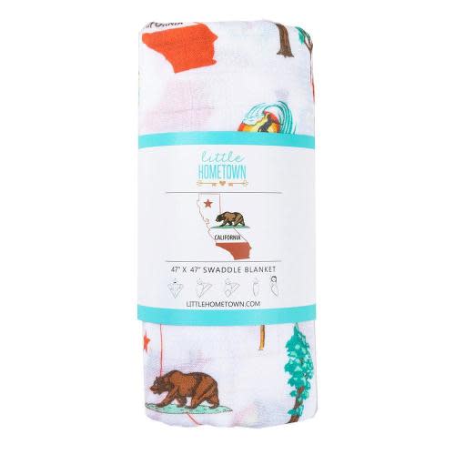 California Baby Muslin Swaddle Blanket: Soft & Breathable – Little Hometown
