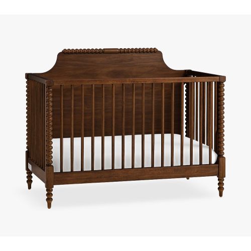 Chris Loves Julia 4-in-1 Turned Wood Convertible Crib