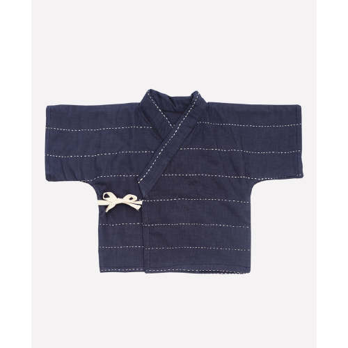 Wrap Baby Top - Navy