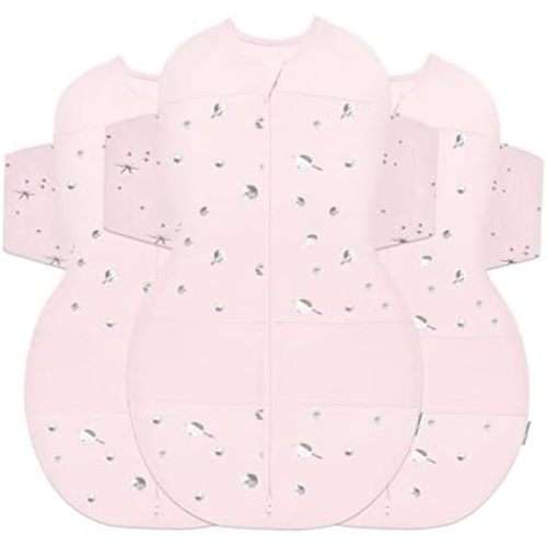 Happiest Baby SNOO Sleep Sack - 100% Organic Cotton Baby Swaddle Blanket - Doctor Designed Promotes Healthy Hip Development