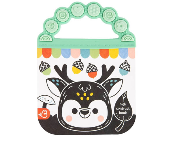 Look, Look, Baby! Outdoor Galore (a Tuffy Book) - Newborn High-Contrast Teething Book for Babies