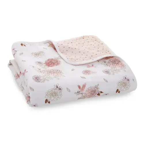 Dahlia Print Swaddle | aden + anais